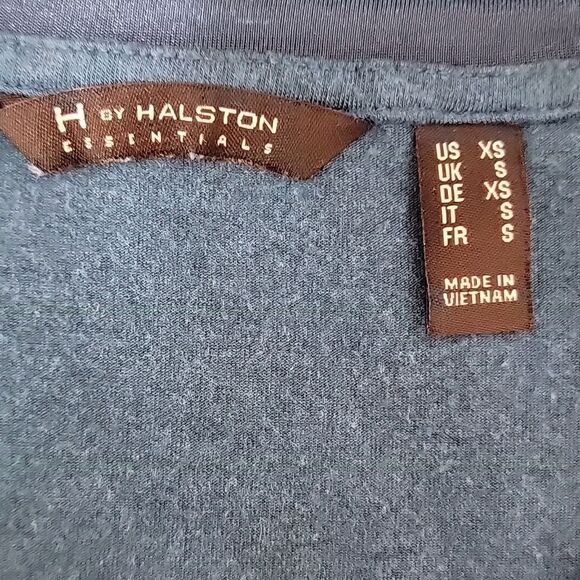 Halston essentials long sleeve crewneck top Size XS - Picture 8 of 11